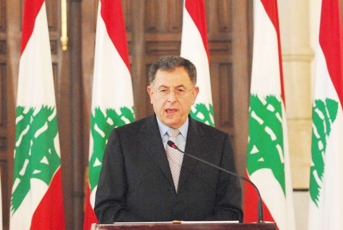 رئيس الحكومة اللبنانية السابق فؤاد السنيورة﻿