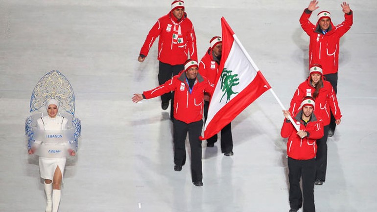يمثل لبنان كل من جاكي شمعون في رياضة التزلج والكسندر محبط في التزلج الالبي