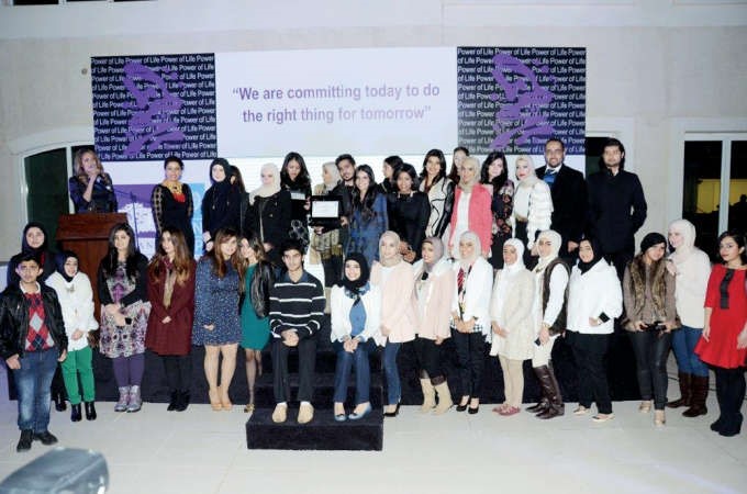 لقطة جماعية للمشاركين في المسابقة﻿