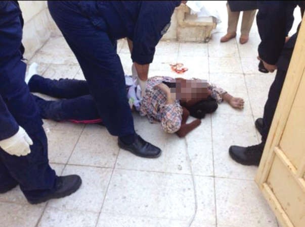  الاثيوبية توفيت فور السقوط ﻿