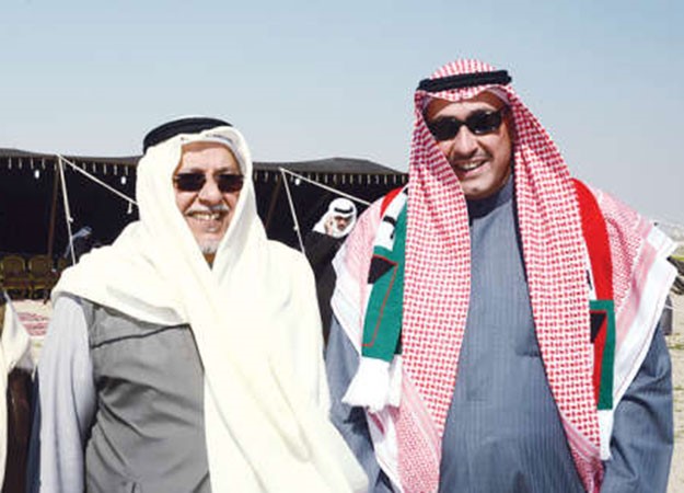 الشيخ علي الجراح والشيخ فيصل الحمود﻿