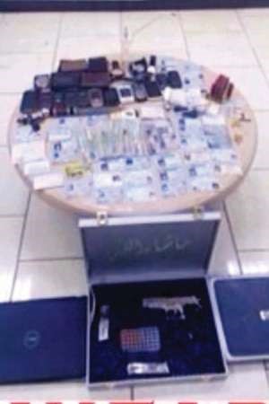جانب من المسروقات التي تم العثور عليها