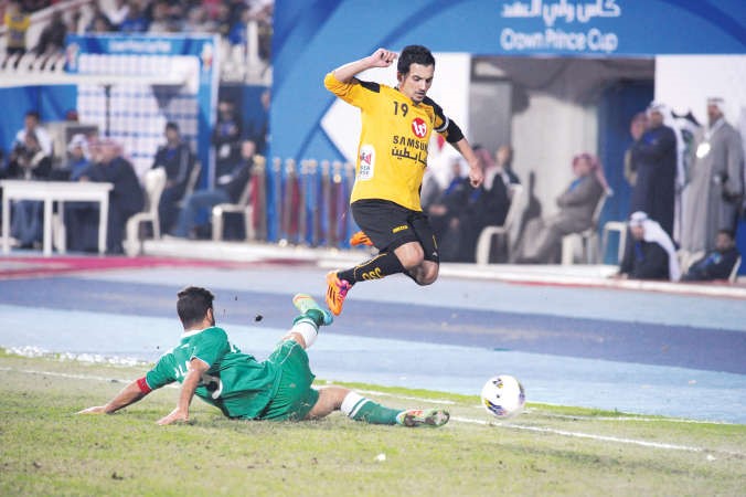 المطيري قدم مستوى مميزا في المباراة النهائية امام العربي	هاني الشمري﻿