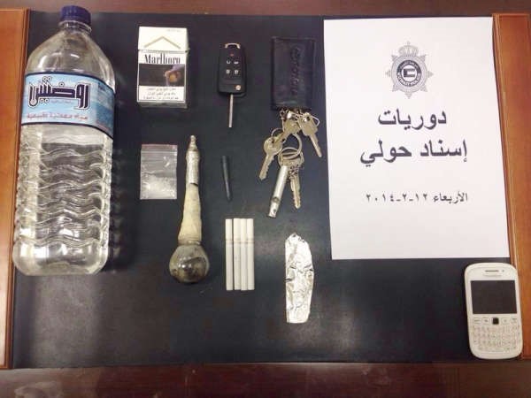 المضبوطات والمتعاطي احيلا الى المكافحة﻿