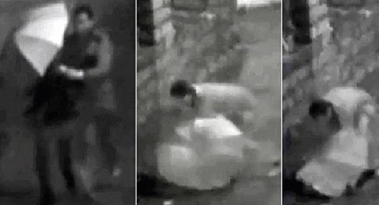بالفيديو.. شاب يلقي بخطيبته في مجاري الصرف الصحي بمحاولة قتل مروعة