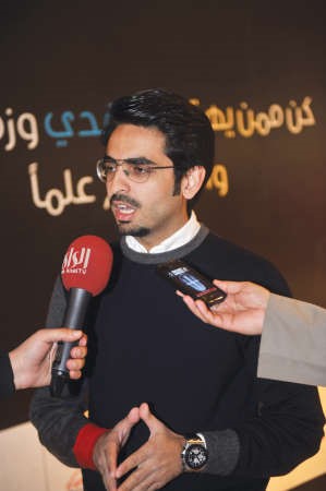 عبدالله بوفتين متحدثا﻿