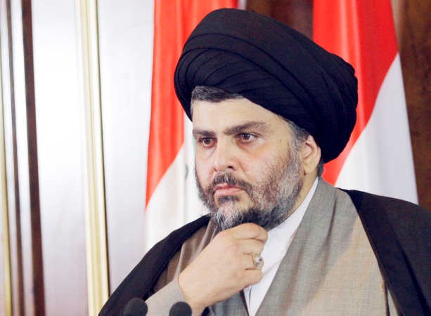 صورة ارشيفية لمقتدى الصدر اپ