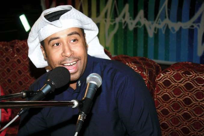 يوسف العماني اثناء استضافته في البرنامج﻿