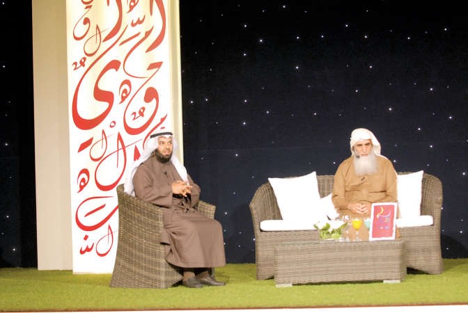 دخالد الجبير خلال الامسية الدينية﻿