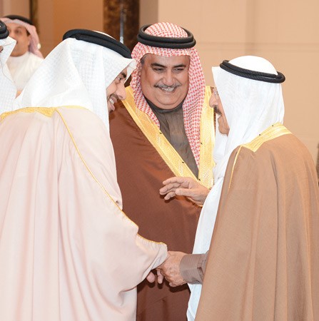 صاحب السمو الامير في حديث مشترك مع الشيخ عبدالله بن زايد