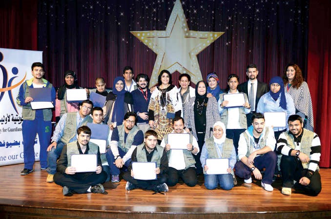 لقطة تذكارية مع المشاركين﻿