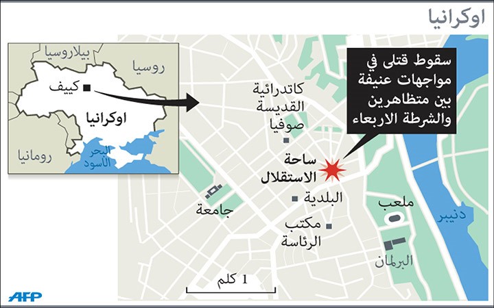 أوكرانيا .. «الاستقلال» يشتعل .. ويانوكوفيتش يهدد معارضيه بالجيش