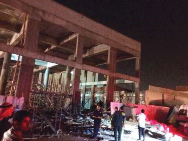 موقع الحادث ﻿