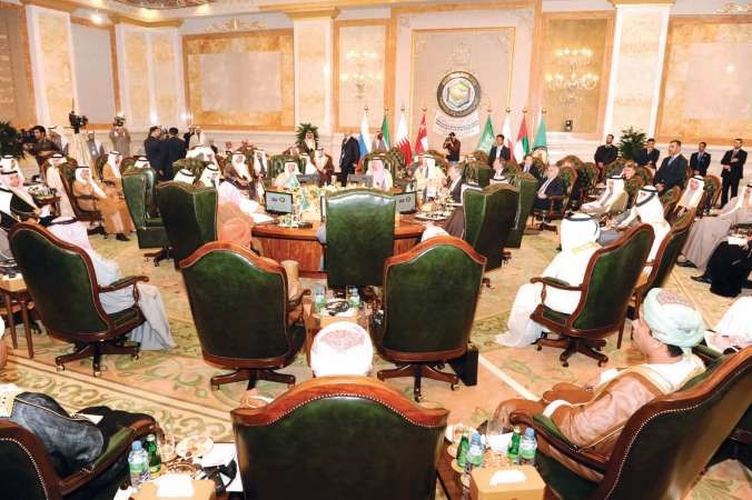 جانب من اجتماع المؤتمر الثالث للحوار الاستراتيجي الخليجي - الروسي﻿