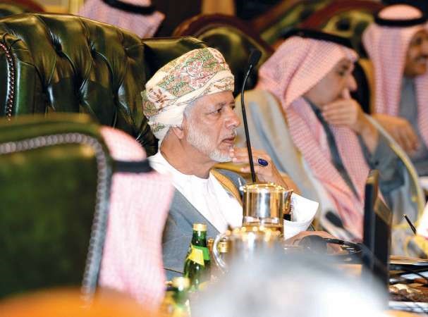وزير الخارجية العماني يوسف بن علوي﻿