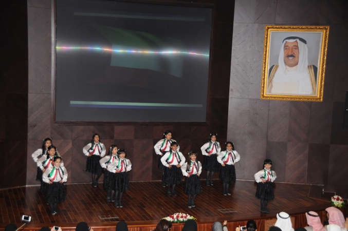 احدى فقرات الحفل
