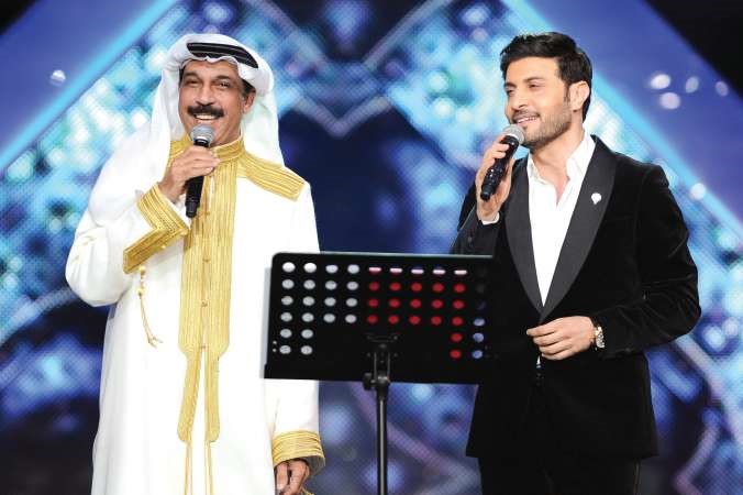 الدويتو المفاجاة الذي جمع بين المهندس والرويشد في اغنية كيف انساك ﻿