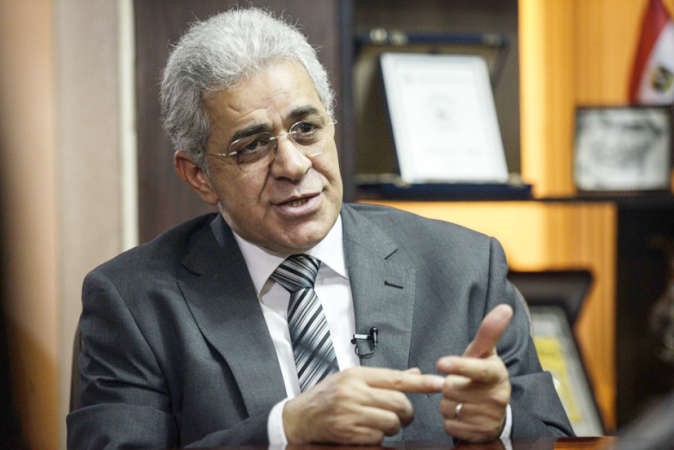 حمدين صباحي خلالالمقابلةامس افپ