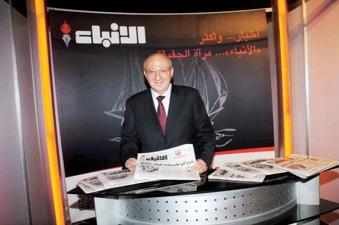 السفير ناصر حمدي في جناح الانباء﻿