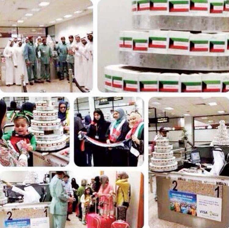 صور من الاحتفاء بالكويتيين في دبي