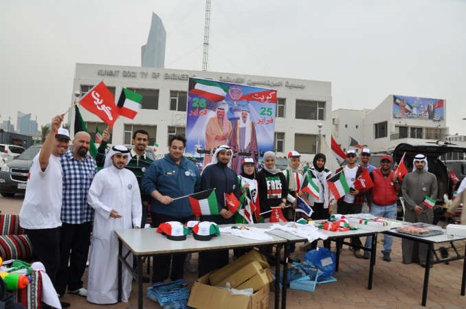 مهندسون ومهندسات وفرحة بالعيد الوطني﻿