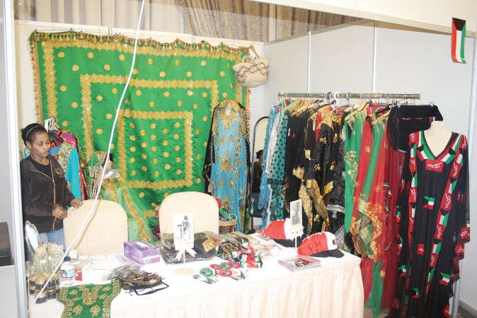 احد الاجنحة المشاركة 