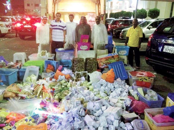 جانب من الالعاب المصادرة