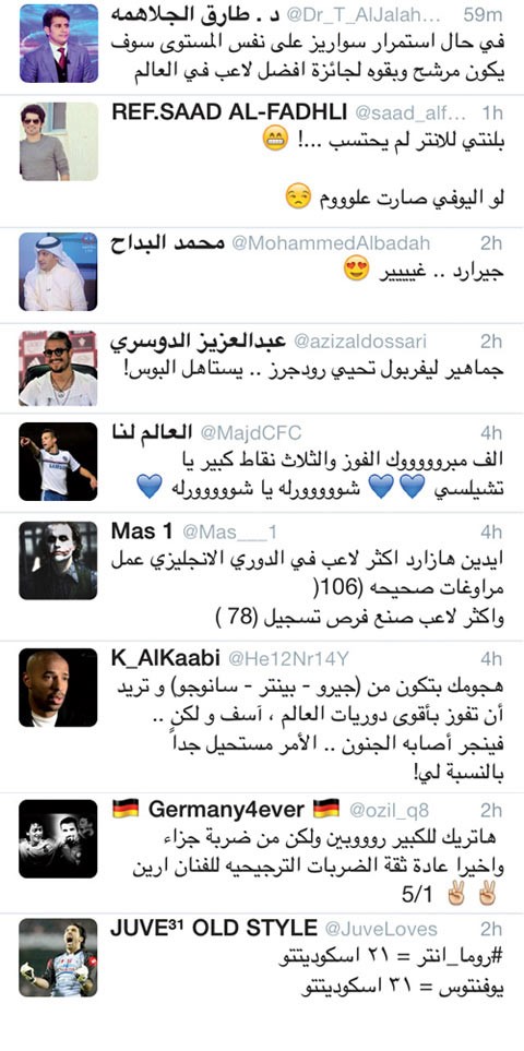 دوريات وتغريدات