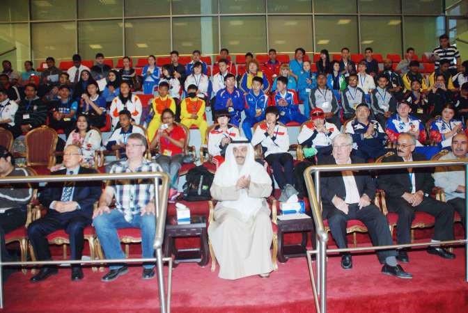 دعيج العتيبي يتقدم الحضور في الدورة 