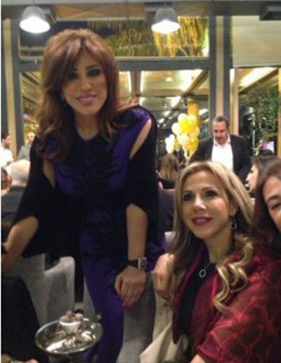 نجوى كرم ونادين طربيه