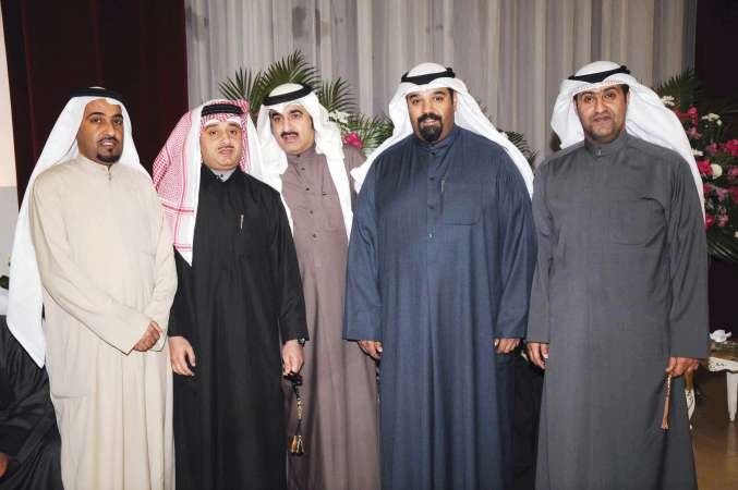 المقدم معاذ الملا واحمد الدريعي ومضف الواوان وعبداللطيف البذالي