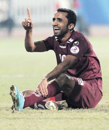 الموسم انتهى بالنسبة لمهاجم النصر العماني اسماعيل العجمي﻿