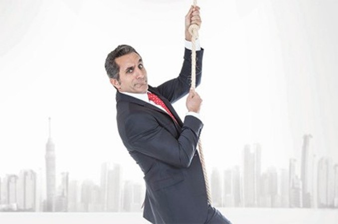 بيان مزور حول فسخ mbc تعاقدها مع باسم يوسف 