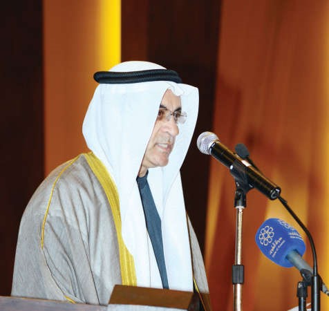 احمد المليفي يلقي كلمته ﻿