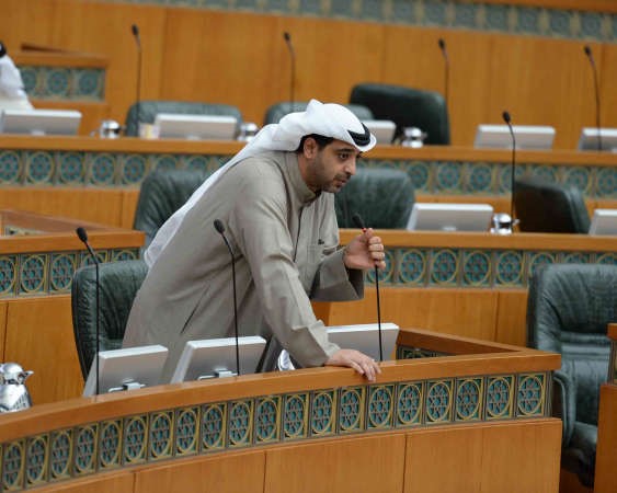 الشيخ محمد العبدالله متحدثا