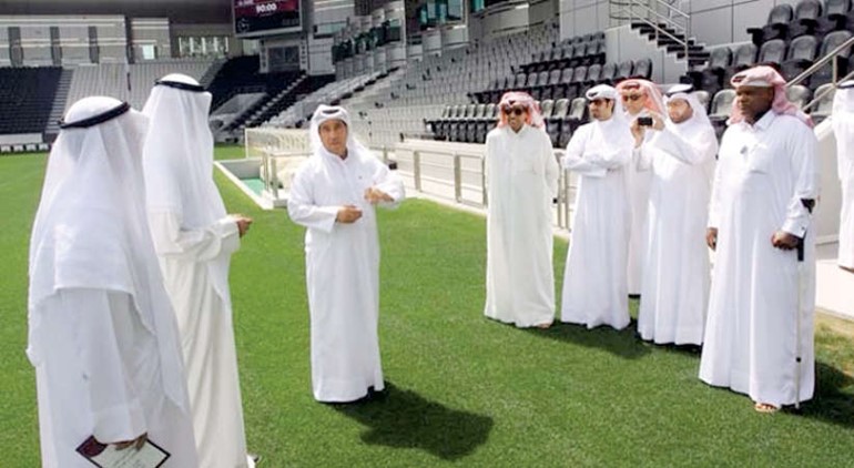 وفد الكويت في ملاعب قطر ﻿