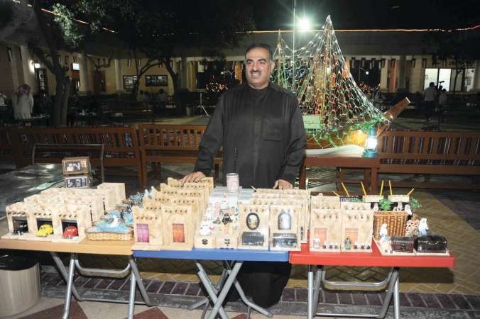 احد الاجنحة المشاركة 