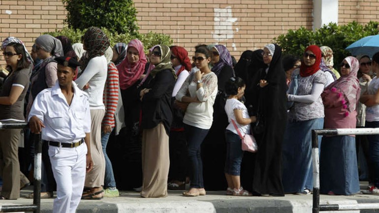 صورة ارشيفية لعملية التصويت في الانتخابات الرئاسية السابقة