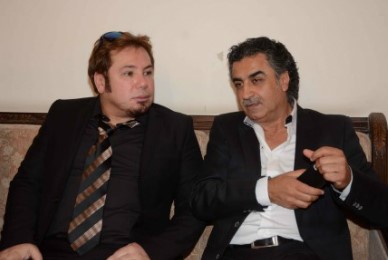 بالصور.. النجوم في عزاء والدة نضال الأحمديّة