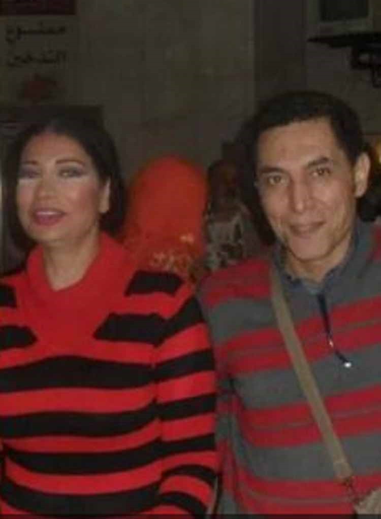 سوسن بدر وزوجها سامح العلي