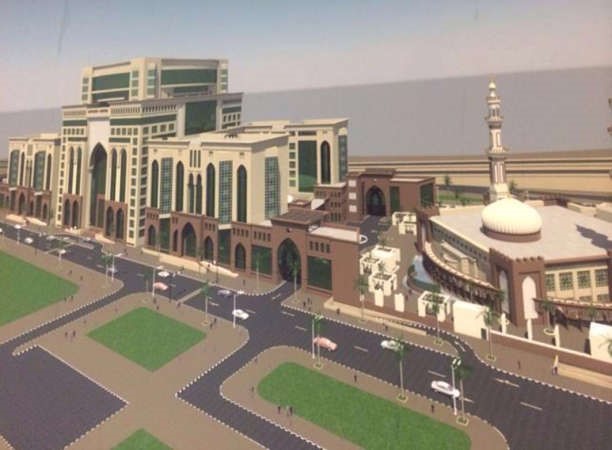 مجسم مبنى الاوقاف الجديد ﻿