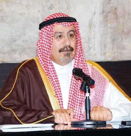 الشيخ د محمد الصباح خلال المحاضرة