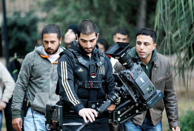 شويري في موقع التصوير﻿
