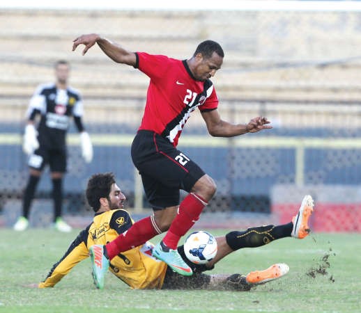 لاعب القادسية فهد الانصاري قدم مباراة جيدة	الازرقكوم﻿