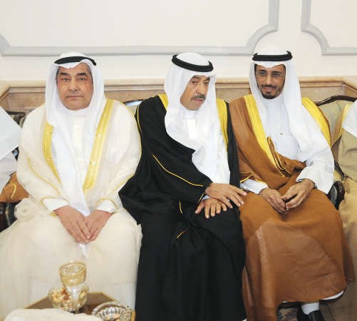 دمحمد الطبطبائي وعبدالعزيز البابطين ومجاسم البدر﻿