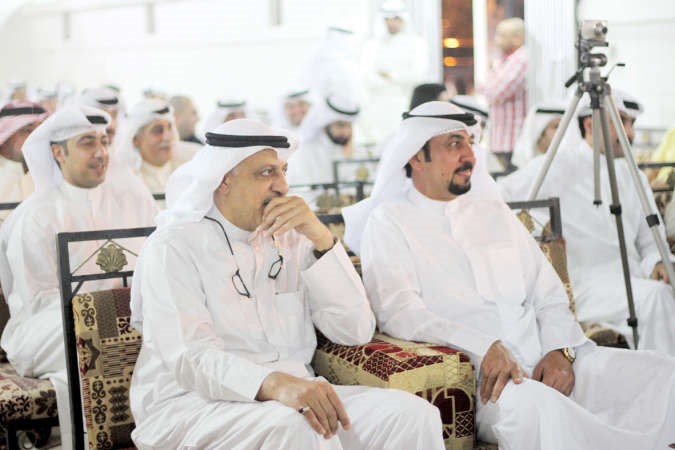 حضور كثير في لقاء مرشح الغرفة داود معرفي