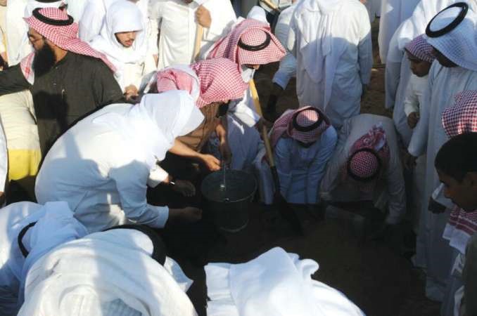 سهام الفليطح الى مثواها الاخير