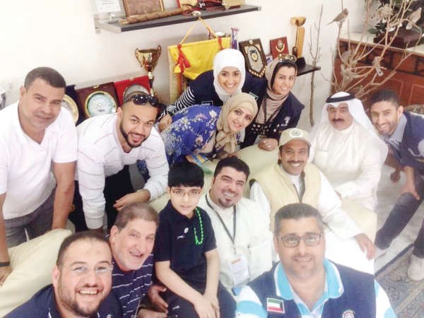 فريق العمل مع مدعيج العتيبي﻿