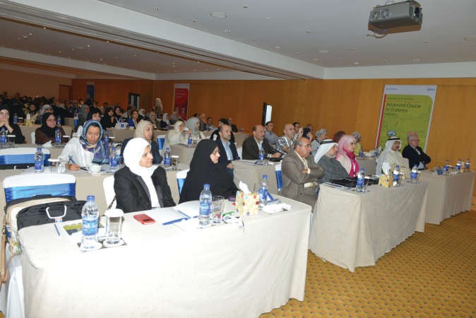 جانب من احدى المحاضرات