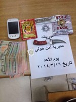  المضبوطات احيلت الى الاختصاص 